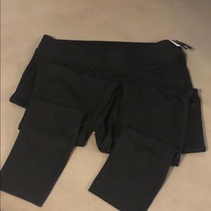 NWT Vera Wang Black Ponte Leggings